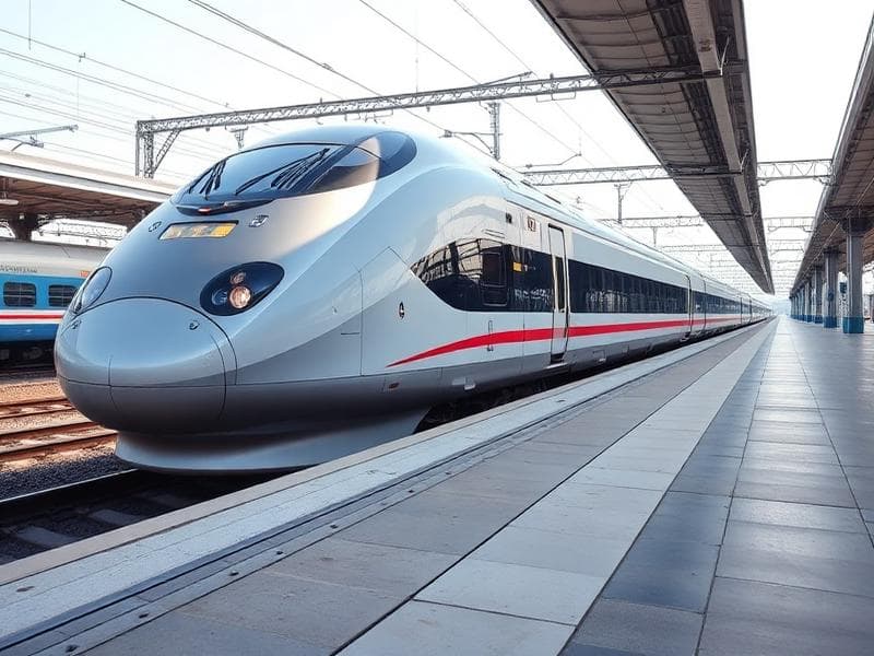 Bullet Train + Rail